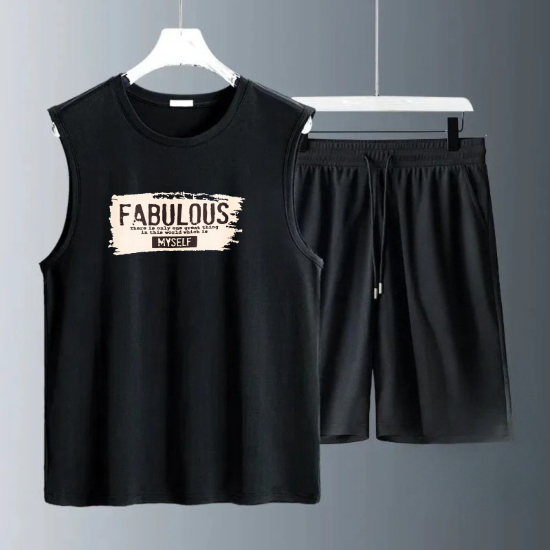 Tank Top Breathable - Erkek Atlet Takımları 2026 Yaz Hızlı