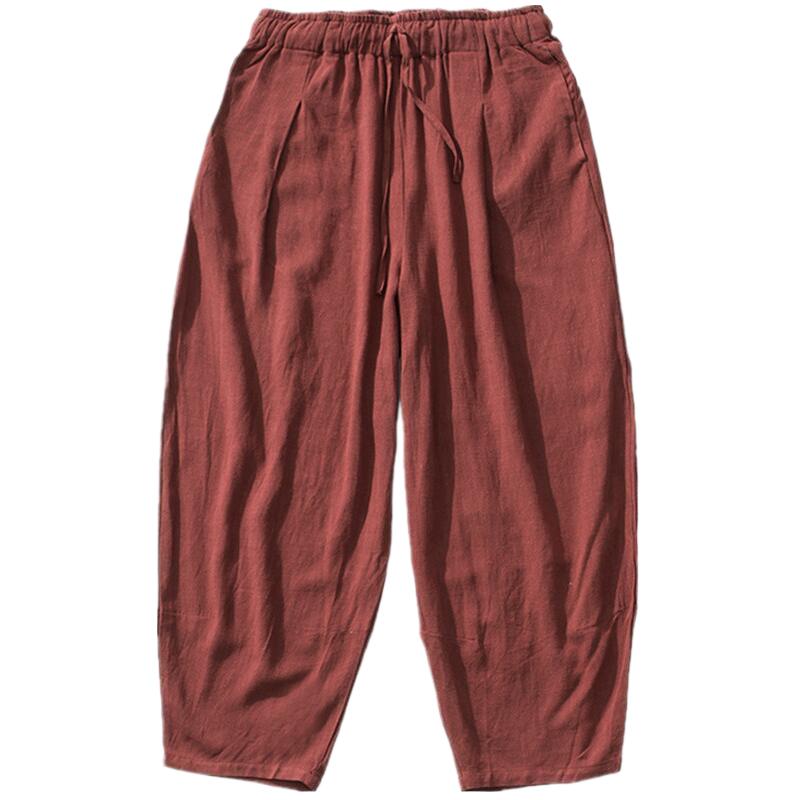 Summer Clothing Men Linen - Büyük boy 6XL 7XL erkek geniş