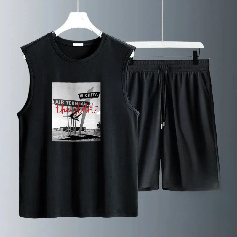 Tank Top Breathable - Erkek Atlet Takımları 2026 Yaz Hızlı