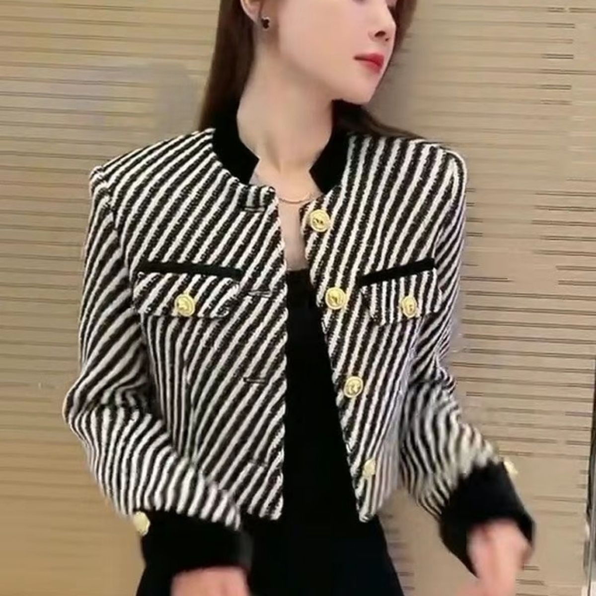 Crew Clothing Summer Jacket - Kadın 2025 Hırka Kazak Kore Moda
