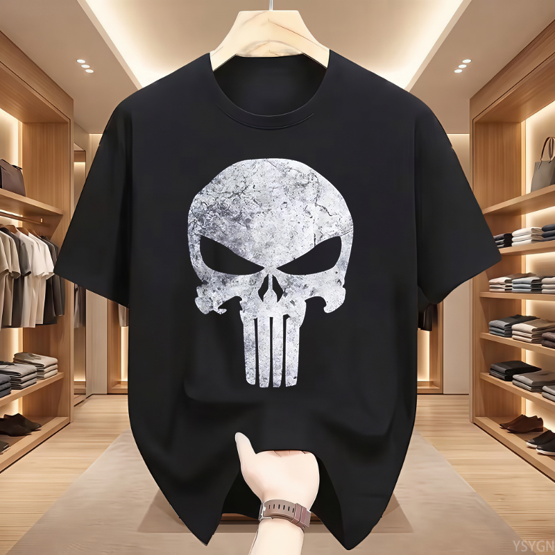 Summer Clothing Drop - Erkekler için erkek tişörtü baskı askeri