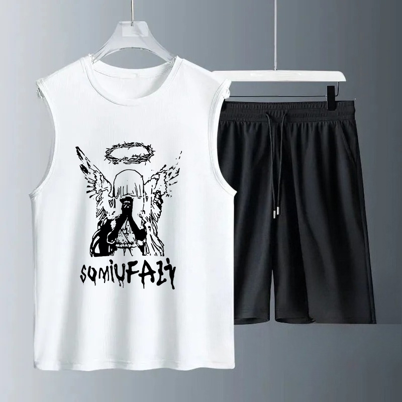 Tank Top Breathable - Erkek Atlet Takımları 2026 Yaz Hızlı