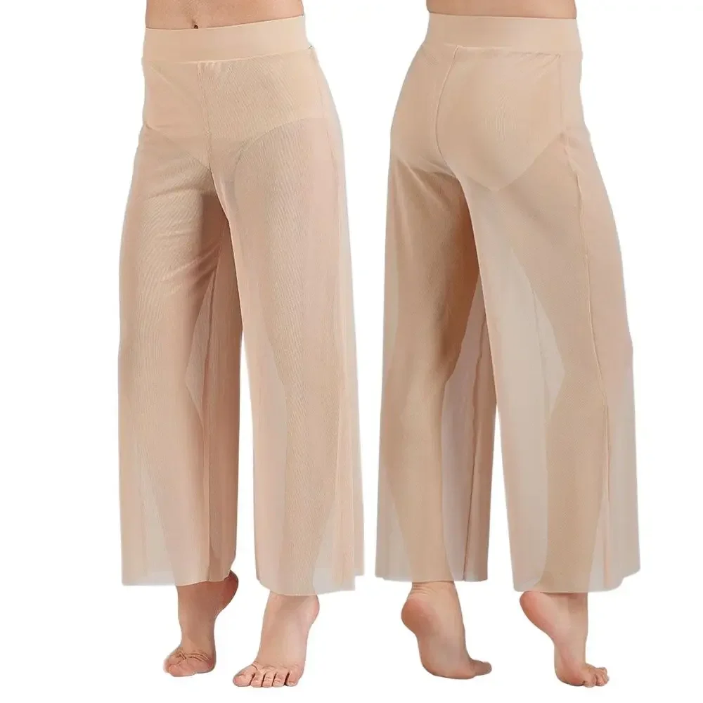 Palazzo Pant Wide - Lirik örgü geniş bacak pantolon Modern