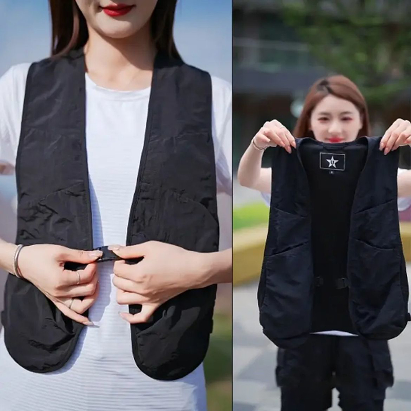 Summer Hiking Clothing - Hafif Unisex Yelek Yelek Çok cepler