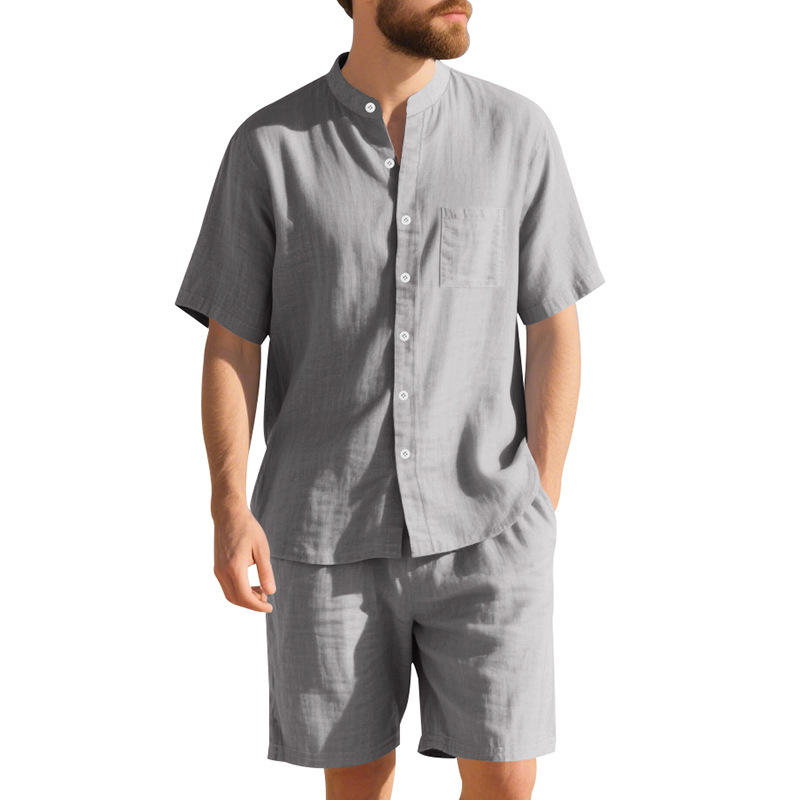 Yazlık Erkek Keten Bol Kesim T - Summer Clothing Men Linen incelemesi ve fiyatı