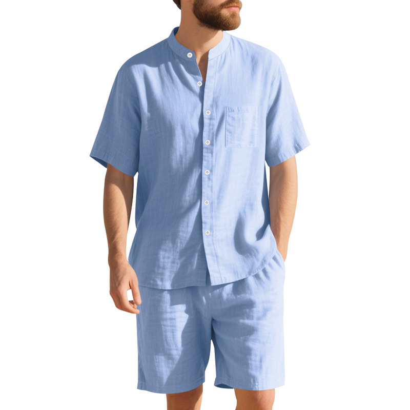 Yazlık Erkek Keten Bol Kesim T - Summer Clothing Men Linen incelemesi ve fiyatı