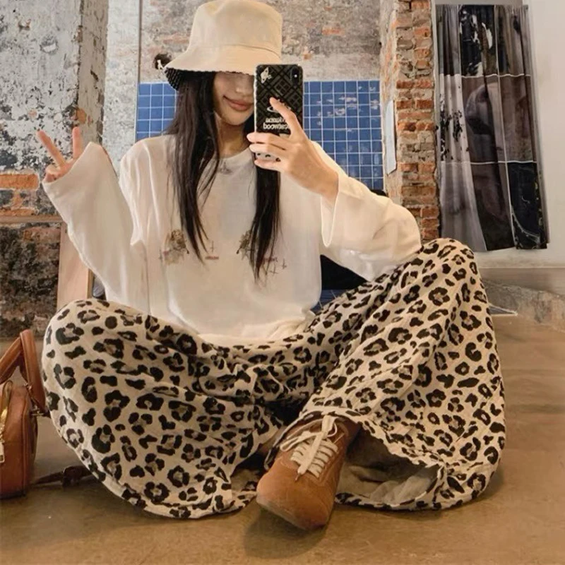 Leopar Baskı İpli Geniş Bacak  - Palazzo Pant Wide incelemesi ve fiyatı