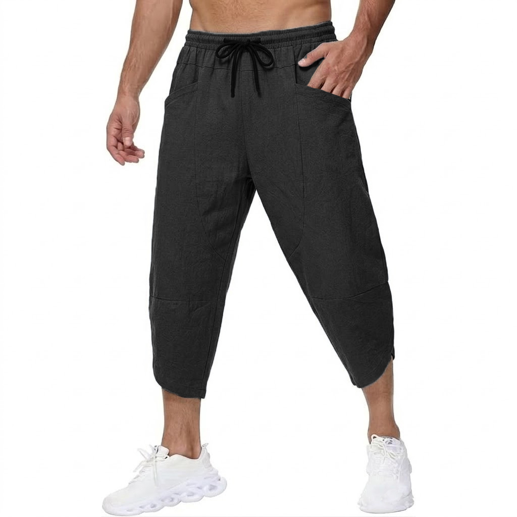 Yaz erkek Keten Rahat Kısa Pan - Summer Hiking Clothing incelemesi ve fiyatı