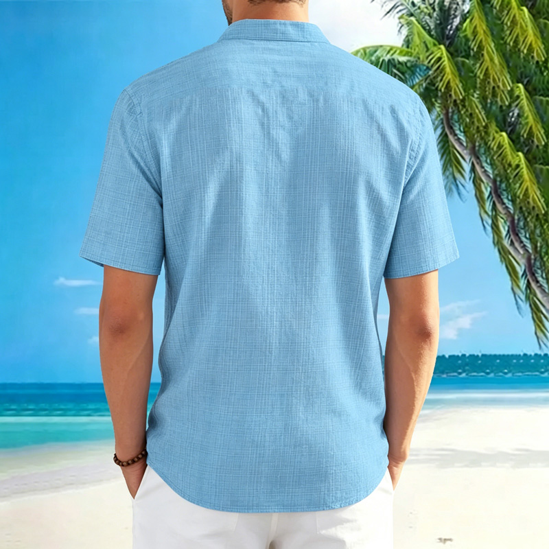 Erkekler Mandarin Yaka Dokulu  - Summer Clothing Men Linen incelemesi ve fiyatı