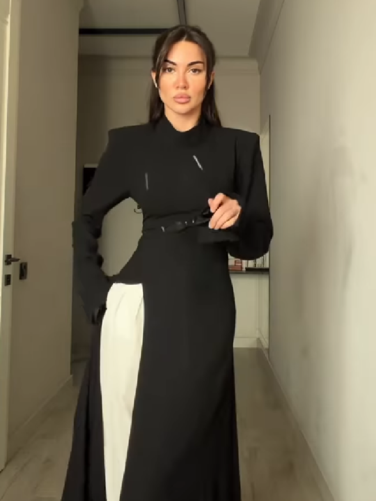 Kadınlar İçin Zarif Yüksek Yak - Summer Clothing For Older Women incelemesi ve fiyatı