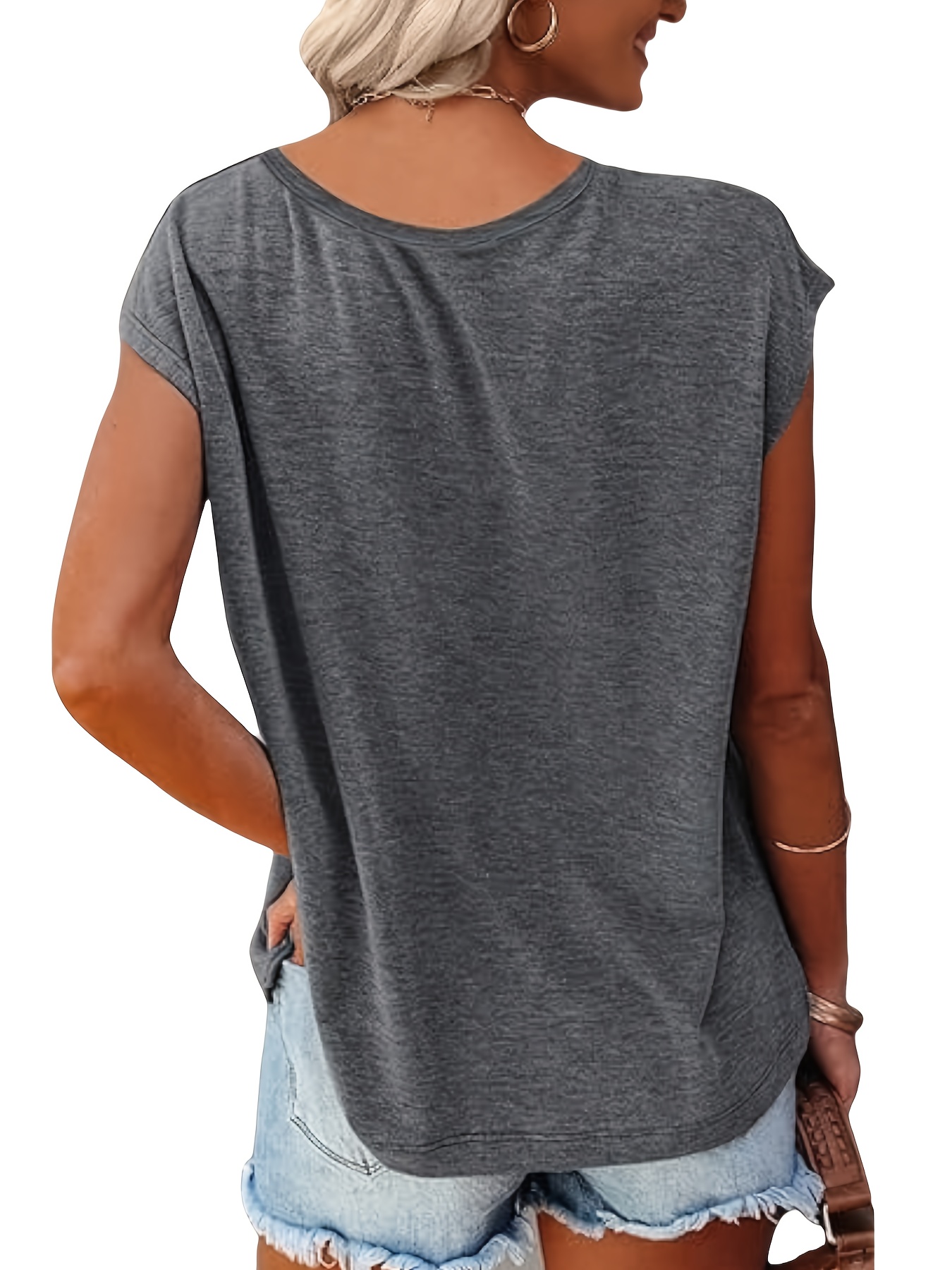 3'lü Paket Düz Renkli V Yaka K - Summer Clothing Drop incelemesi ve fiyatı
