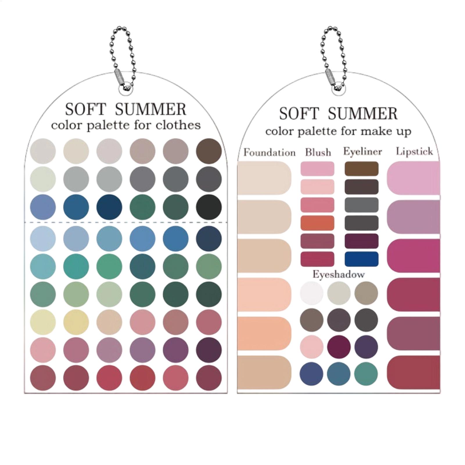 2 Adet Akrilik Mevsimsel Palet - Summer Clothing Palette incelemesi ve fiyatı