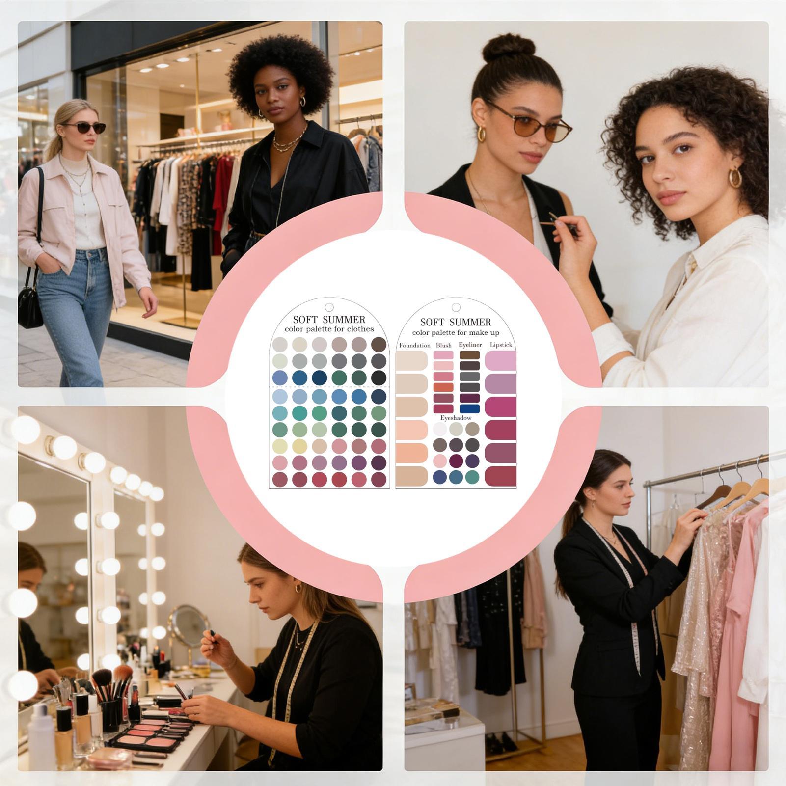 Yumuşak Yaz Renk Paleti Kartı  - Summer Clothing Palette incelemesi ve fiyatı