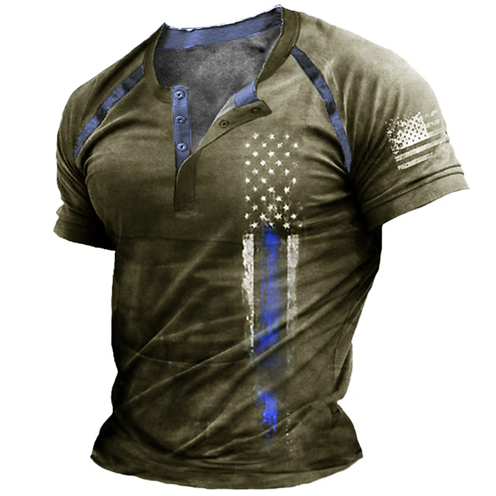 Komik 3D Amerikan Bayrağı Bask - Summer Clothes Fashion incelemesi ve fiyatı