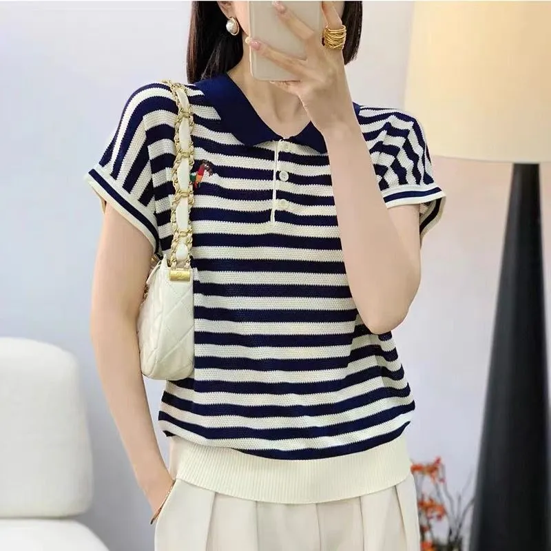 Kadın Giyim Moda Çizgili Örgü  - Summer Clothing Drop incelemesi ve fiyatı