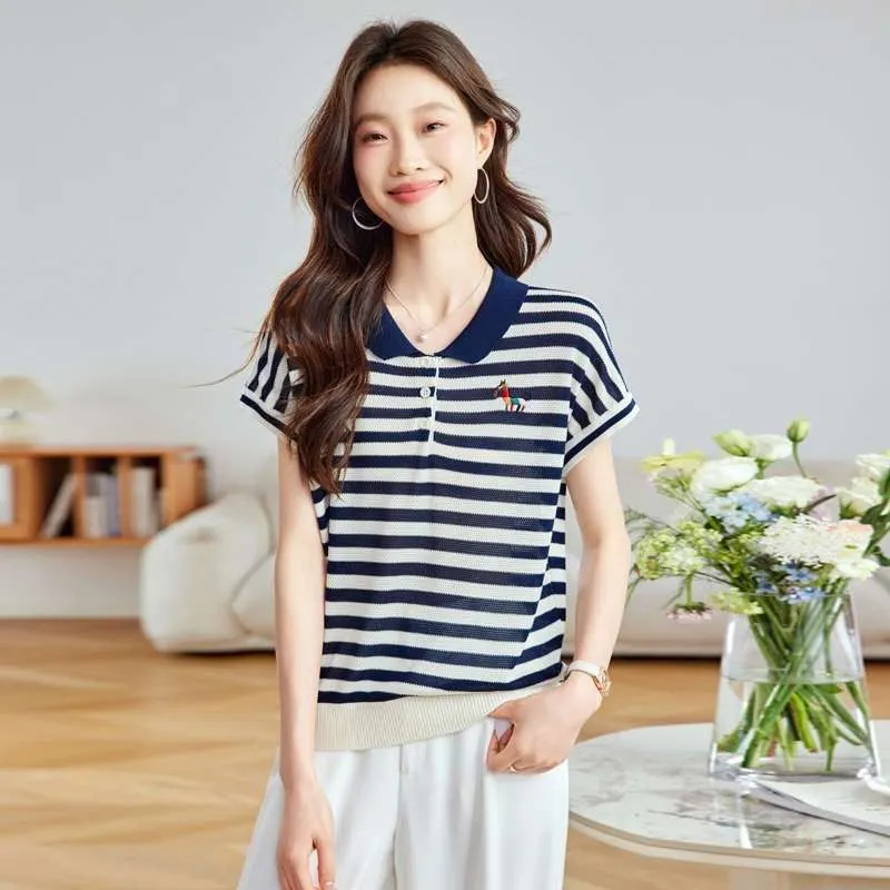 Kadın Giyim Moda Çizgili Örgü  - Summer Clothing Drop incelemesi ve fiyatı
