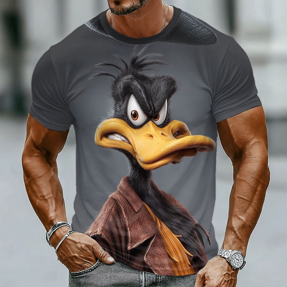 Komik 3D Huysuz Siyah Ördek Ba - Crew Clothing Summer Jacket incelemesi ve fiyatı