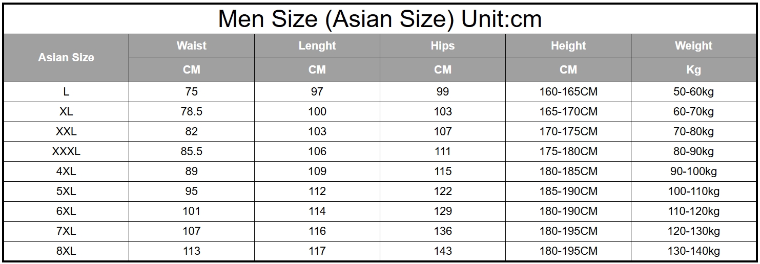 Artı Boyutu 7XL 8XL erkek Çabu - Summer Hiking Clothing incelemesi ve fiyatı