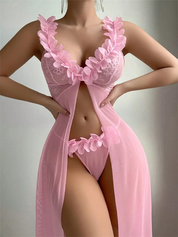 Pembe Çiçekli Seksi Gecelikler - Summer Clothing Styles incelemesi ve fiyatı