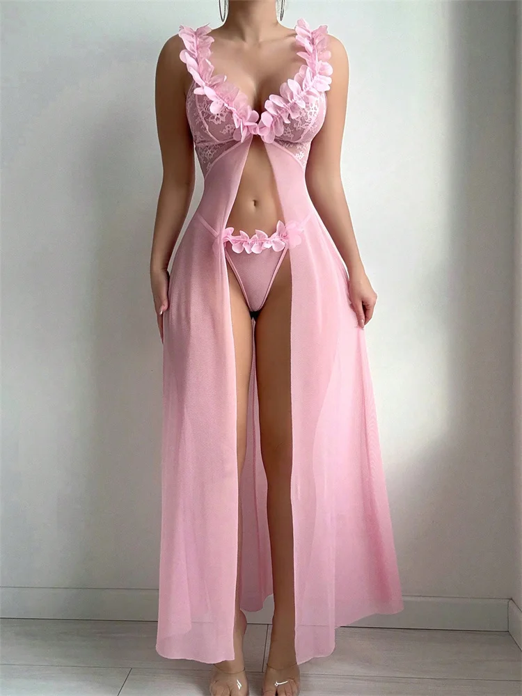 Pembe Çiçekli Seksi Gecelikler - Summer Clothing Styles incelemesi ve fiyatı
