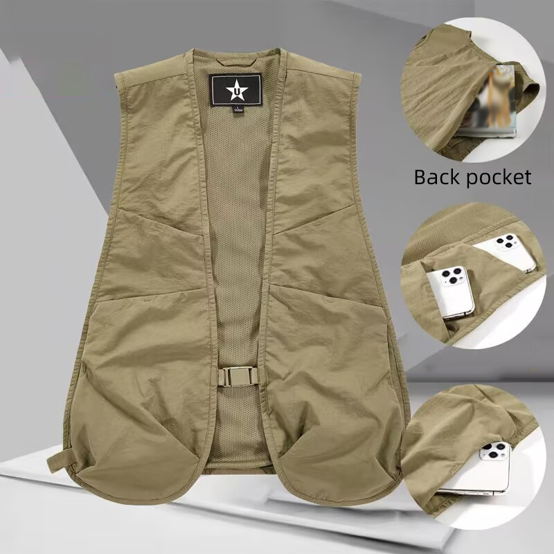 Hafif Unisex Yelek Yelek Çok c - Summer Hiking Clothing incelemesi ve fiyatı