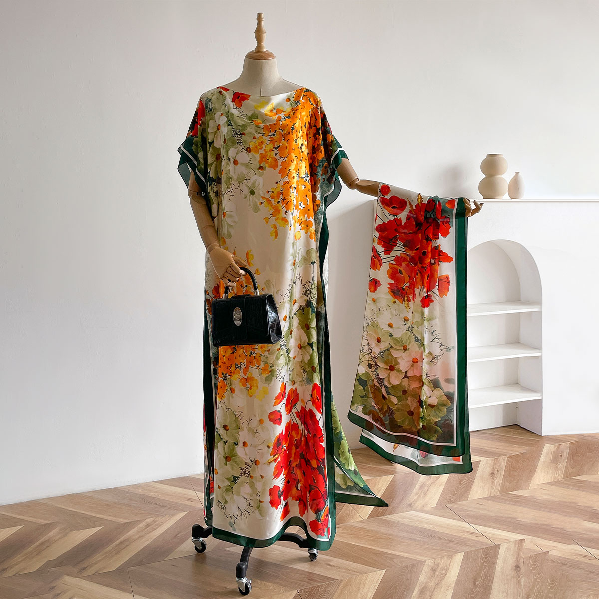Kadın Uzun Şal Dubai Modası MU - Summer Clothing For Older Women incelemesi ve fiyatı
